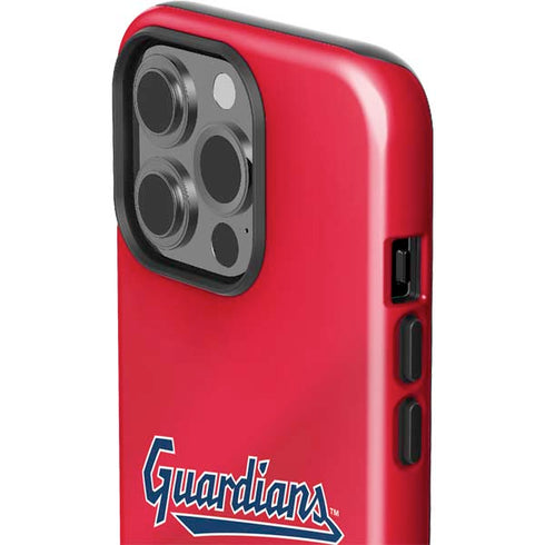 MLB Cleveland Guardians Alternate Road Jersey iPhone 15 Pro Impact Case